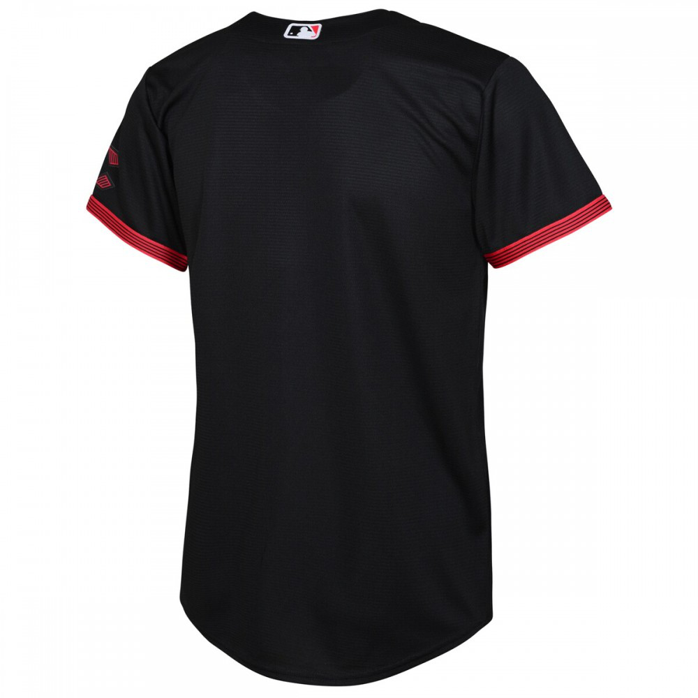 Cincinnati Reds Youth 2023 City Connect Replica Jersey - Black-Pro Kit Vault | Brand New 26/27 Sports Jerseys