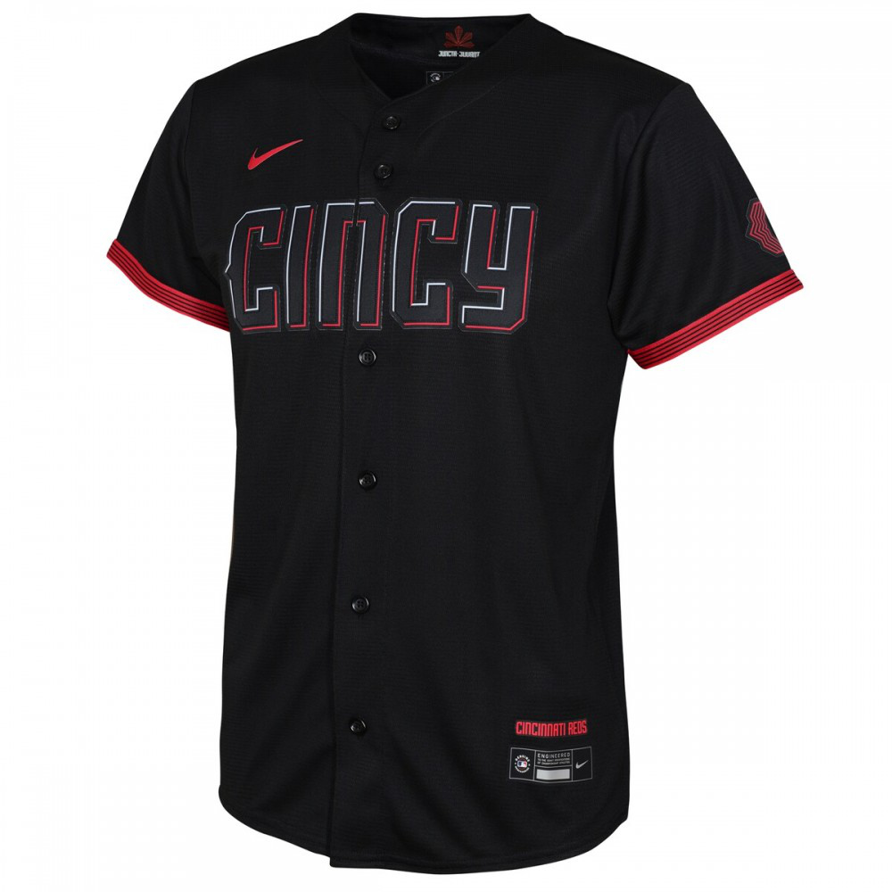 Ken Griffey Jr. Cincinnati Reds Youth 2023 City Connect Replica Player Jersey - Black-Pro Kit Vault | Brand New 26/27 Sports Jerseys