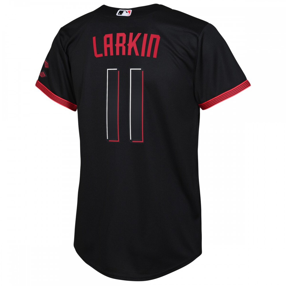 Barry Larkin Cincinnati Reds Youth 2023 City Connect Replica Player Jersey - Black-Pro Kit Vault | Brand New 26/27 Sports Jerseys