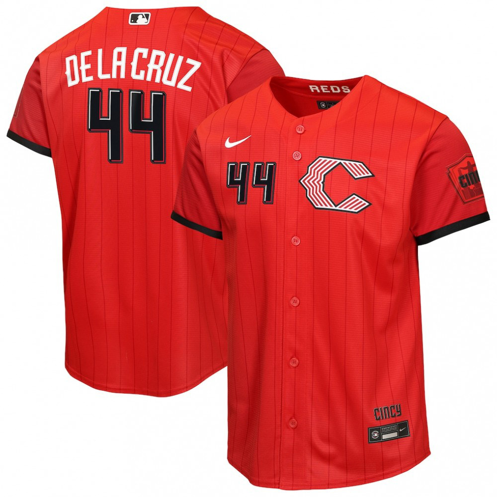 Elly De La Cruz Cincinnati Reds Youth 2026 City Connect Stadium Jersey - Red-Pro Kit Vault | Brand New 26/27 Sports Jerseys