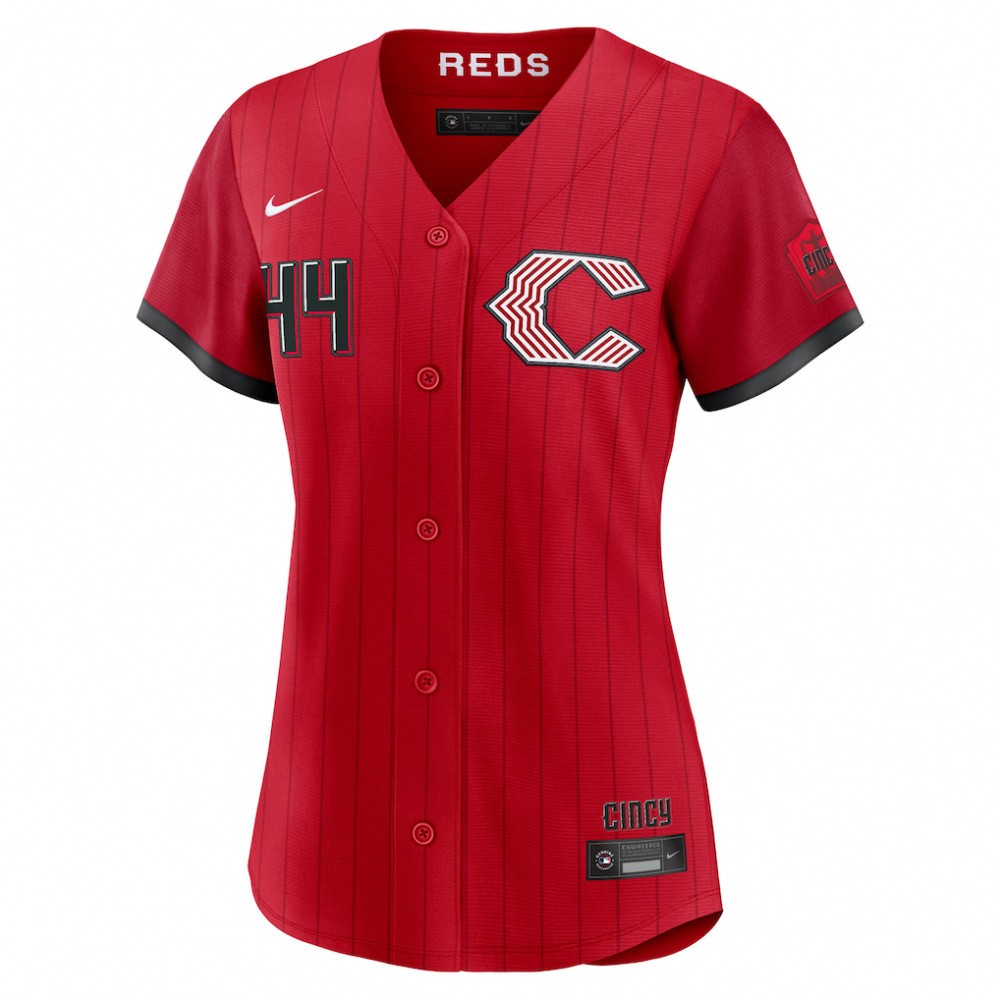 Elly De La Cruz Cincinnati Reds Women's 2026 City Connect Stadium Jersey - Red-Pro Kit Vault | Brand New 26/27 Sports Jerseys