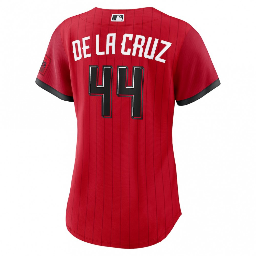 Elly De La Cruz Cincinnati Reds Women's 2026 City Connect Stadium Jersey - Red-Pro Kit Vault | Brand New 26/27 Sports Jerseys