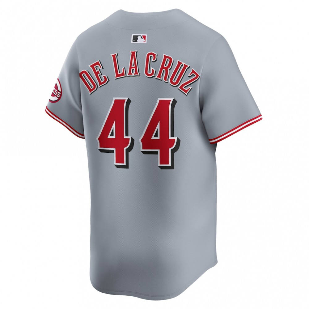Elly De La Cruz Cincinnati Reds Road Limited Player Jersey - Gray-Pro Kit Vault | Brand New 26/27 Sports Jerseys