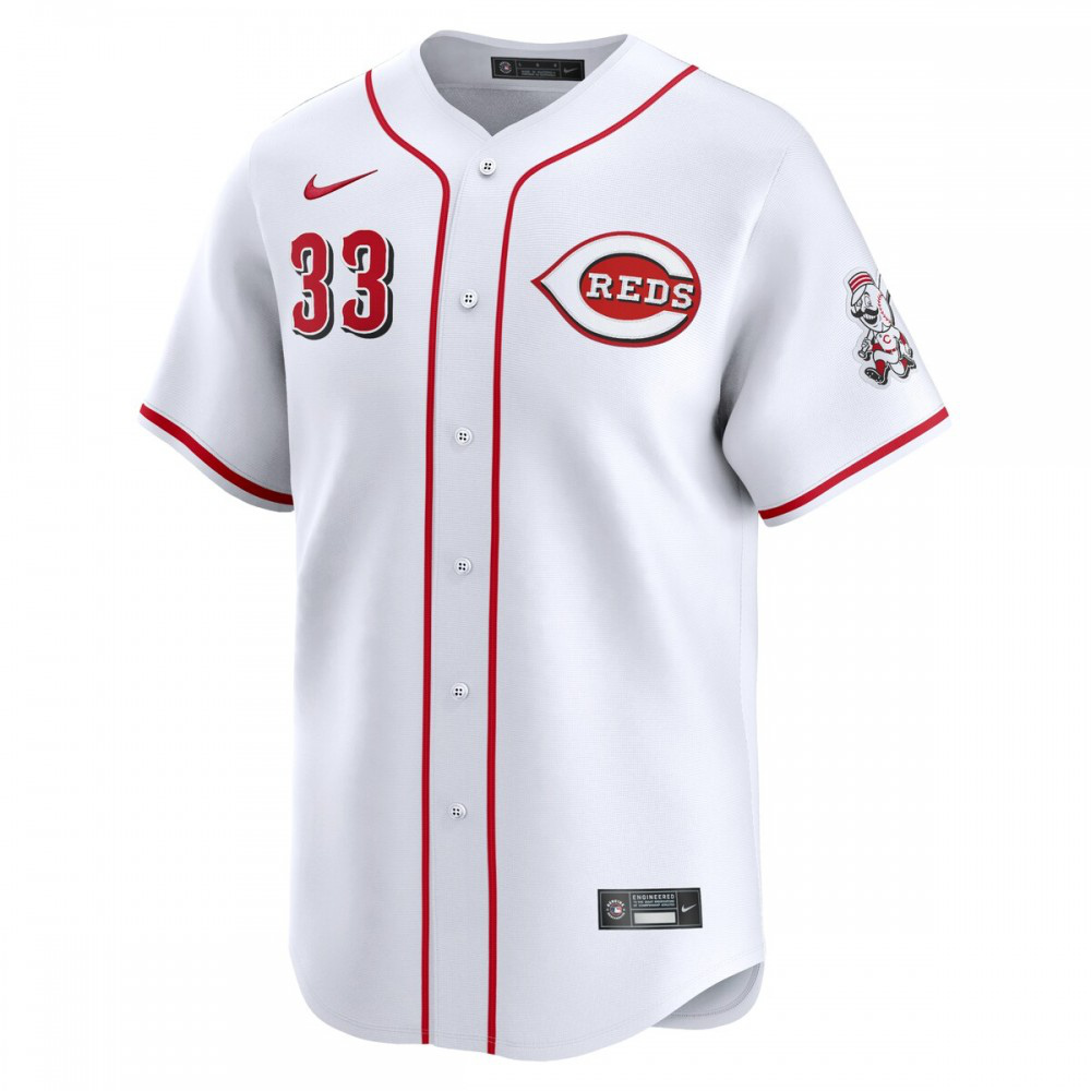 Christian Encarnacion-Strand Cincinnati Reds Home Limited Player Jersey - White-Pro Kit Vault | Brand New 26/27 Sports Jerseys