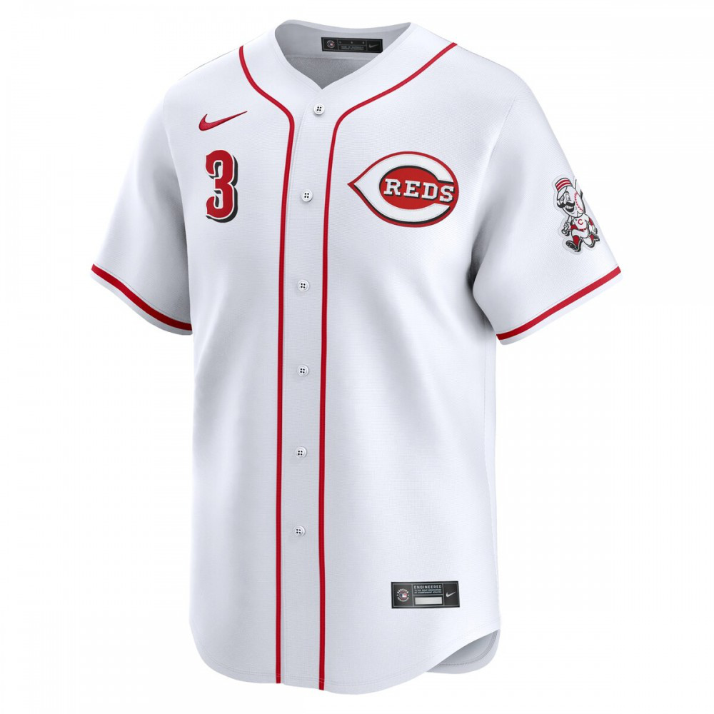 Jeimer Candelario Cincinnati Reds Home Limited Player Jersey - White-Pro Kit Vault | Brand New 26/27 Sports Jerseys