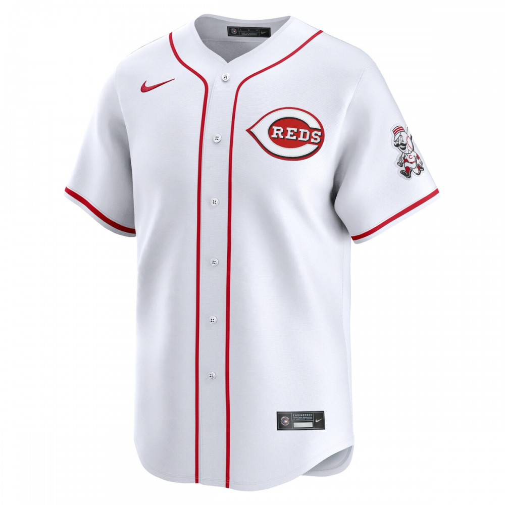 Cincinnati Reds Home Limited Jersey - White-Pro Kit Vault | Brand New 26/27 Sports Jerseys