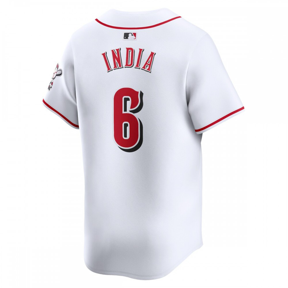 Jonathan India Cincinnati Reds Home Limited Player Jersey - White-Pro Kit Vault | Brand New 26/27 Sports Jerseys