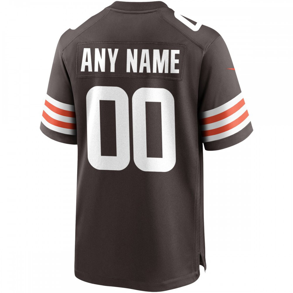 Nike Cleveland Browns Custom Game Jersey - Brown-Pro Kit Vault | Brand New 26/27 Sports Jerseys