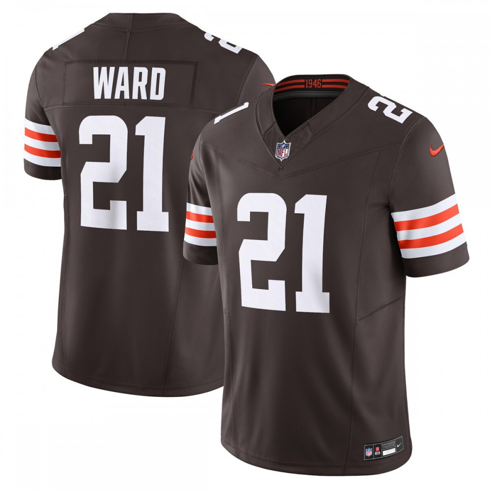 Denzel Ward Cleveland Browns Vapor F.U.S.E. Limited Jersey - Brown-Pro Kit Vault | Brand New 26/27 Sports Jerseys