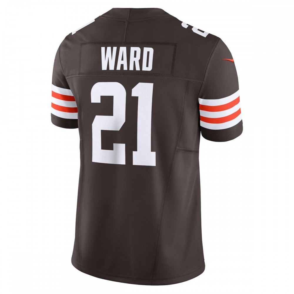 Denzel Ward Cleveland Browns Vapor F.U.S.E. Limited Jersey - Brown-Pro Kit Vault | Brand New 26/27 Sports Jerseys