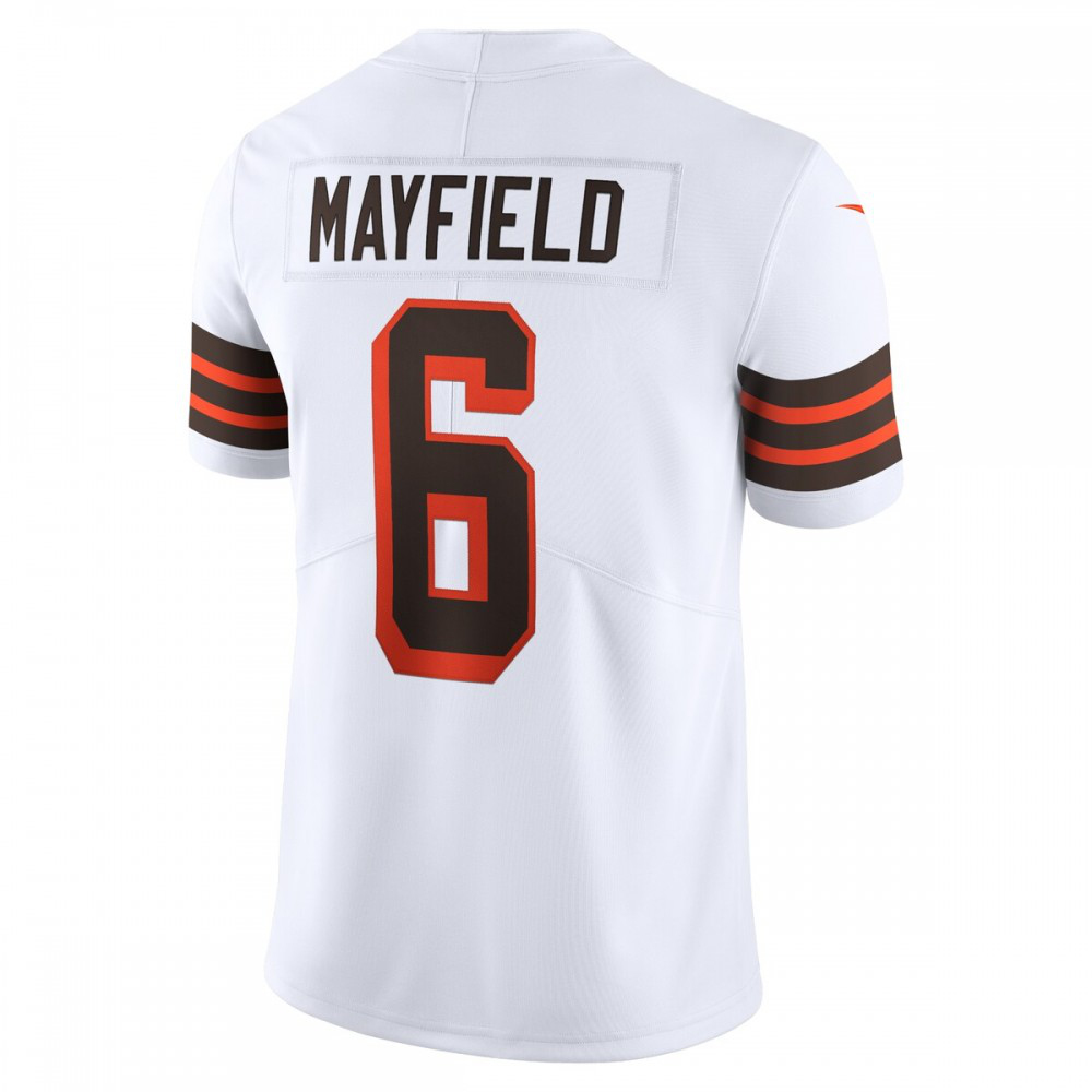 Baker Mayfield Cleveland Browns 1946 Collection Alternate Vapor Limited Jersey - White-Pro Kit Vault | Brand New 26/27 Sports Jerseys