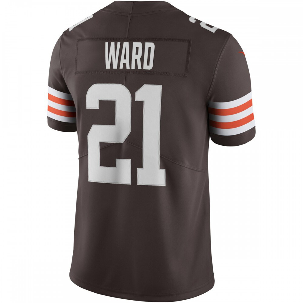 Denzel Ward Cleveland Browns Vapor Limited Jersey - Brown-Pro Kit Vault | Brand New 26/27 Sports Jerseys