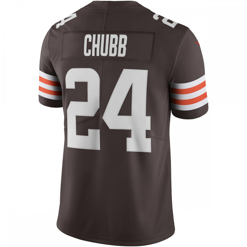 Nick Chubb Cleveland Browns Vapor Limited Jersey - Brown-Pro Kit Vault | Brand New 26/27 Sports Jerseys