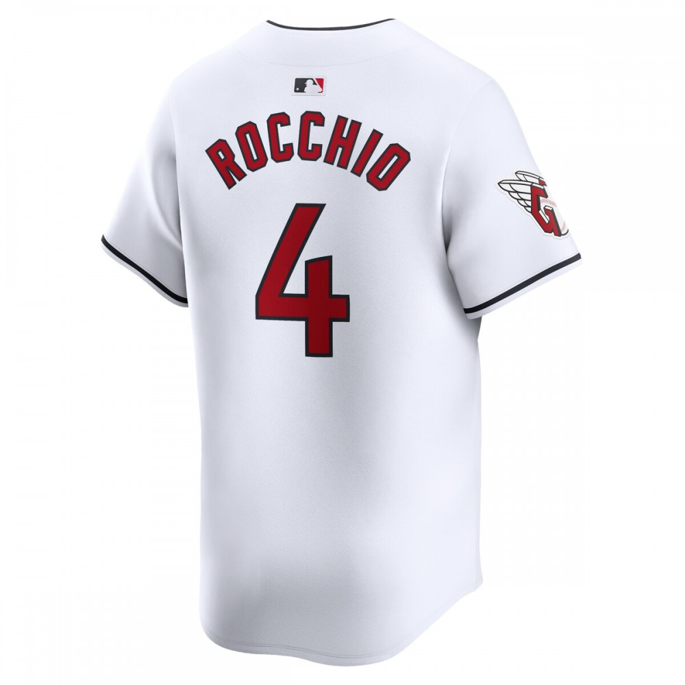 Brayan Rocchio Cleveland Guardians Home Limited Player Jersey - White-Pro Kit Vault | Brand New 26/27 Sports Jerseys