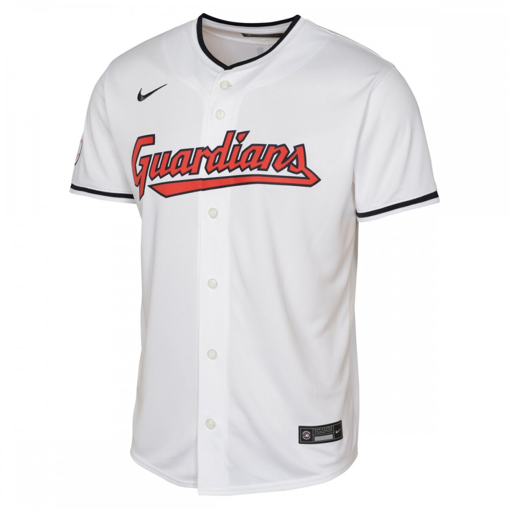 Jose Ramirez Cleveland Guardians Youth Home Limited Player Jersey - White-Pro Kit Vault | Brand New 26/27 Sports Jerseys