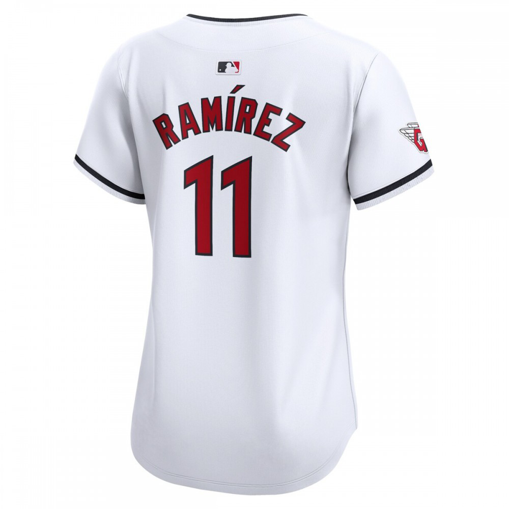 Jose Ramirez Cleveland Guardians Women's Home Limited Player Jersey - White-Pro Kit Vault | Brand New 26/27 Sports Jerseys