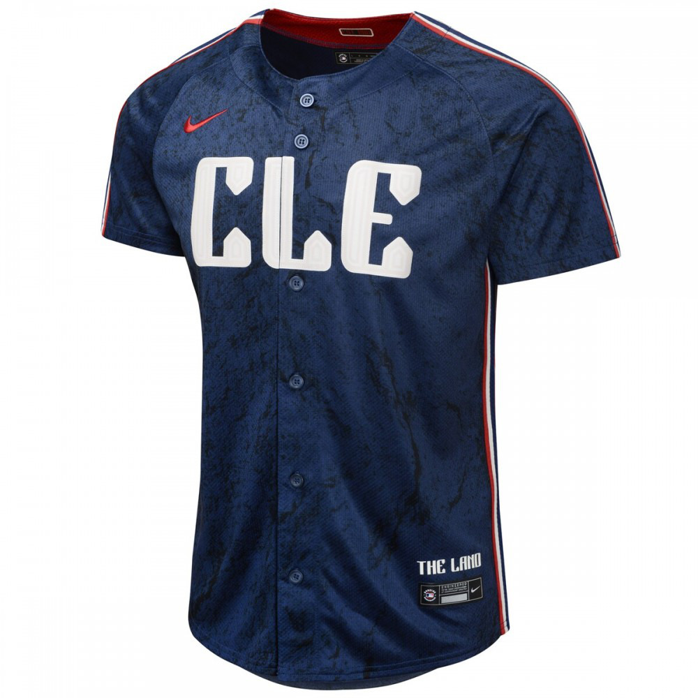 Andres Gimenez Cleveland Guardians Youth 2024 City Connect Limited Jersey - Navy-Pro Kit Vault | Brand New 26/27 Sports Jerseys