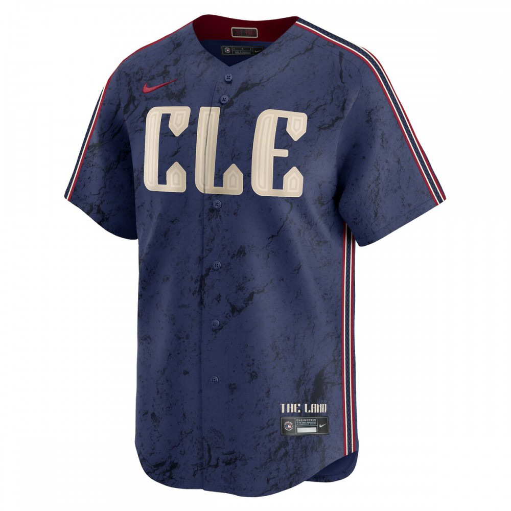 Shane Bieber Cleveland Guardians 2024 City Connect Limited Jersey - Navy-Pro Kit Vault | Brand New 26/27 Sports Jerseys