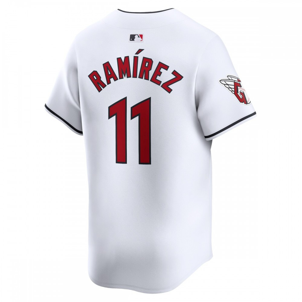 Jose Ramirez Cleveland Guardians Home Limited Player Jersey - White-Pro Kit Vault | Brand New 26/27 Sports Jerseys