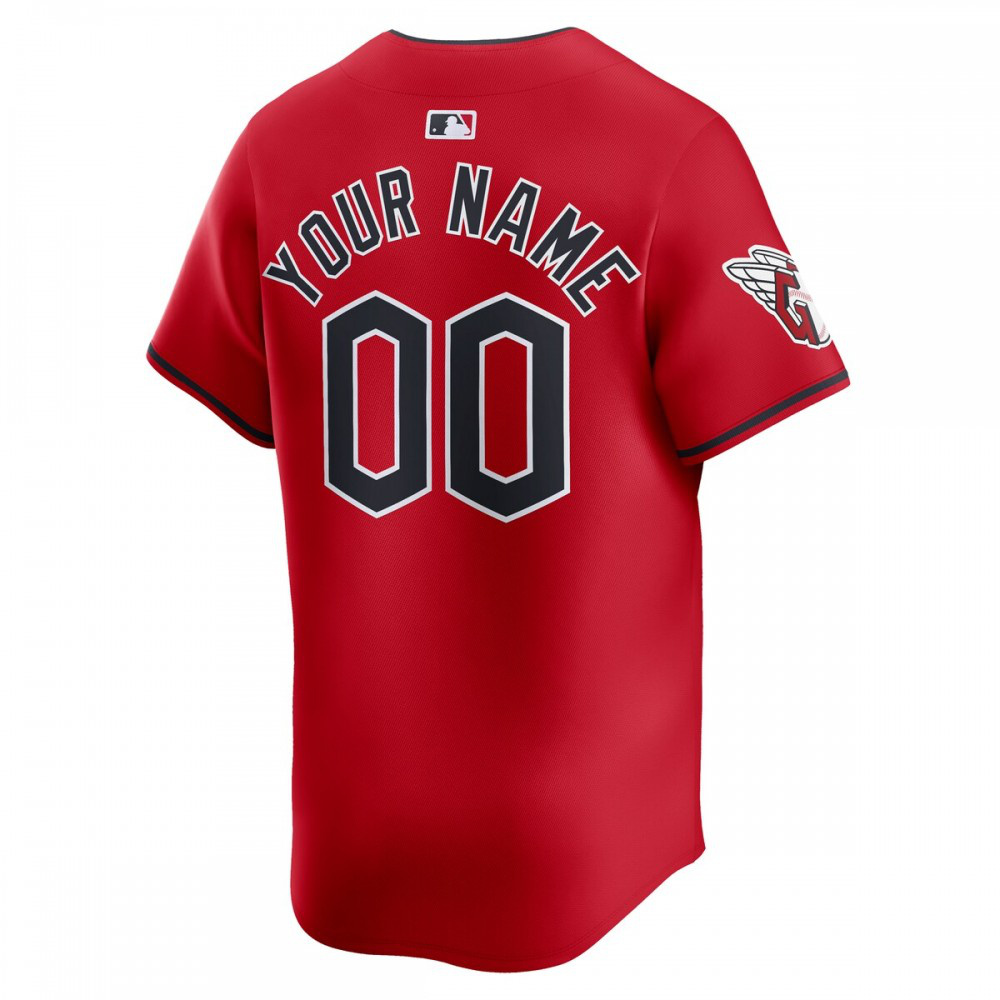 Cleveland Guardians Alternate Limited Custom Jersey聽鈥?Red-Pro Kit Vault | Brand New 26/27 Sports Jerseys
