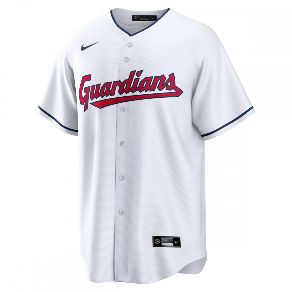Cleveland Guardians Youth Replica Custom Jersey - White-Pro Kit Vault | Brand New 26/27 Sports Jerseys