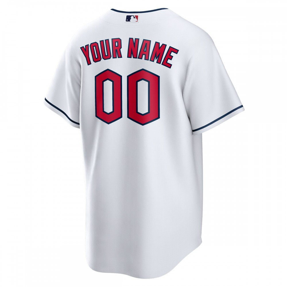 Cleveland Guardians Youth Replica Custom Jersey - White-Pro Kit Vault | Brand New 26/27 Sports Jerseys
