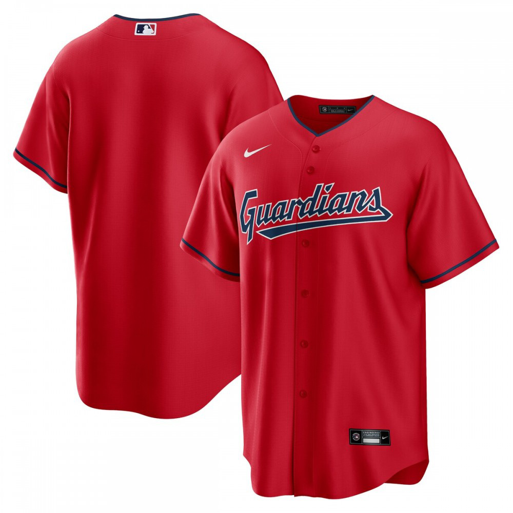 Cleveland Guardians Alternate Replica Team Jersey - Red-Pro Kit Vault | Brand New 26/27 Sports Jerseys