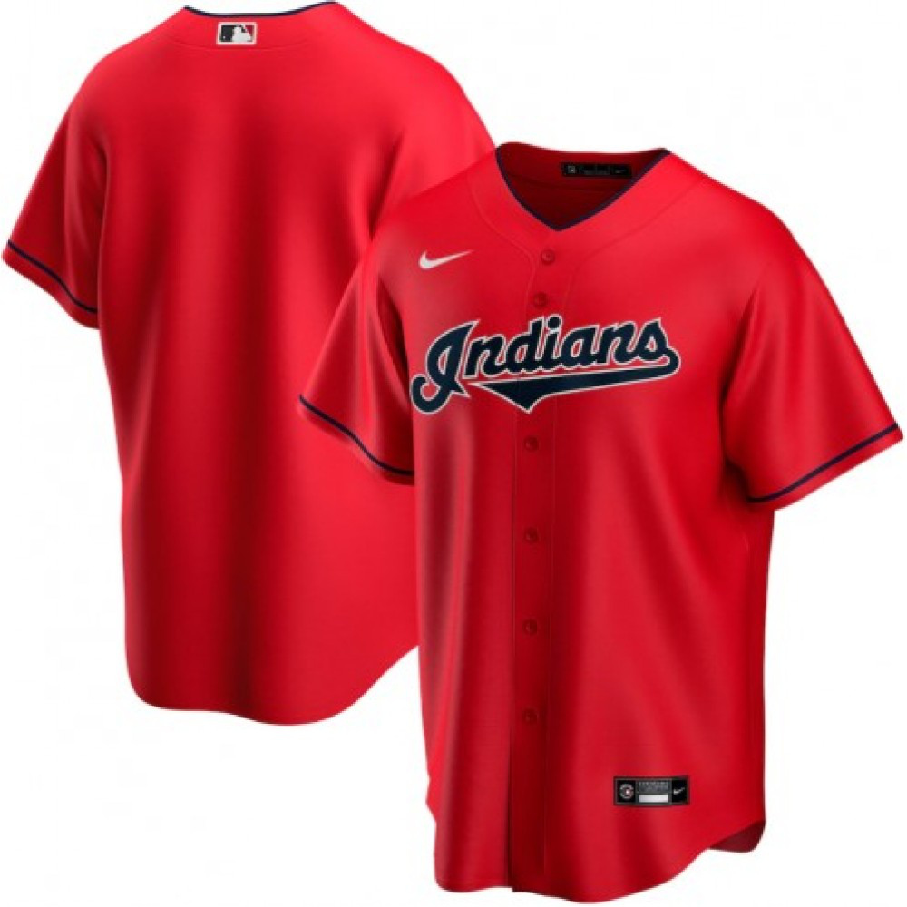 Men's Cleveland Indians Red Alternate 2020 Jersey-Pro Kit Vault | Brand New 26/27 Sports Jerseys
