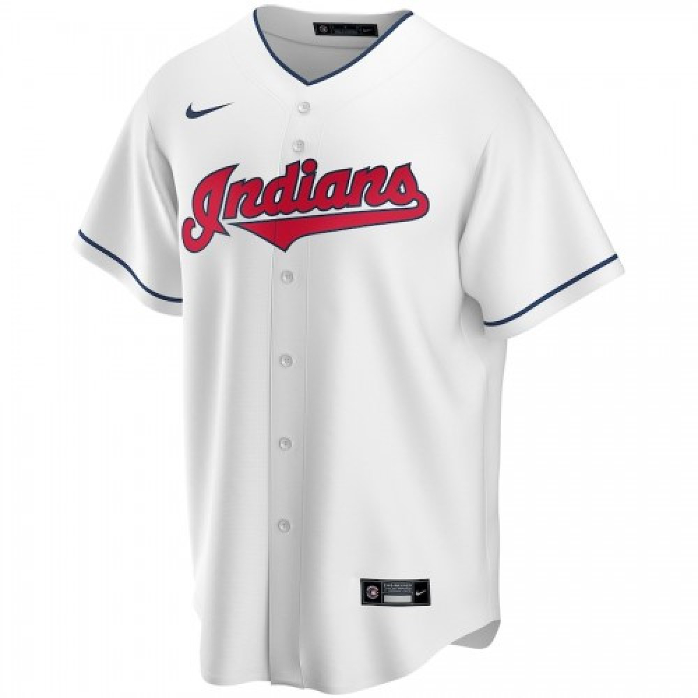 Men's Cleveland Indians White Home 2020 Jersey-Pro Kit Vault | Brand New 26/27 Sports Jerseys