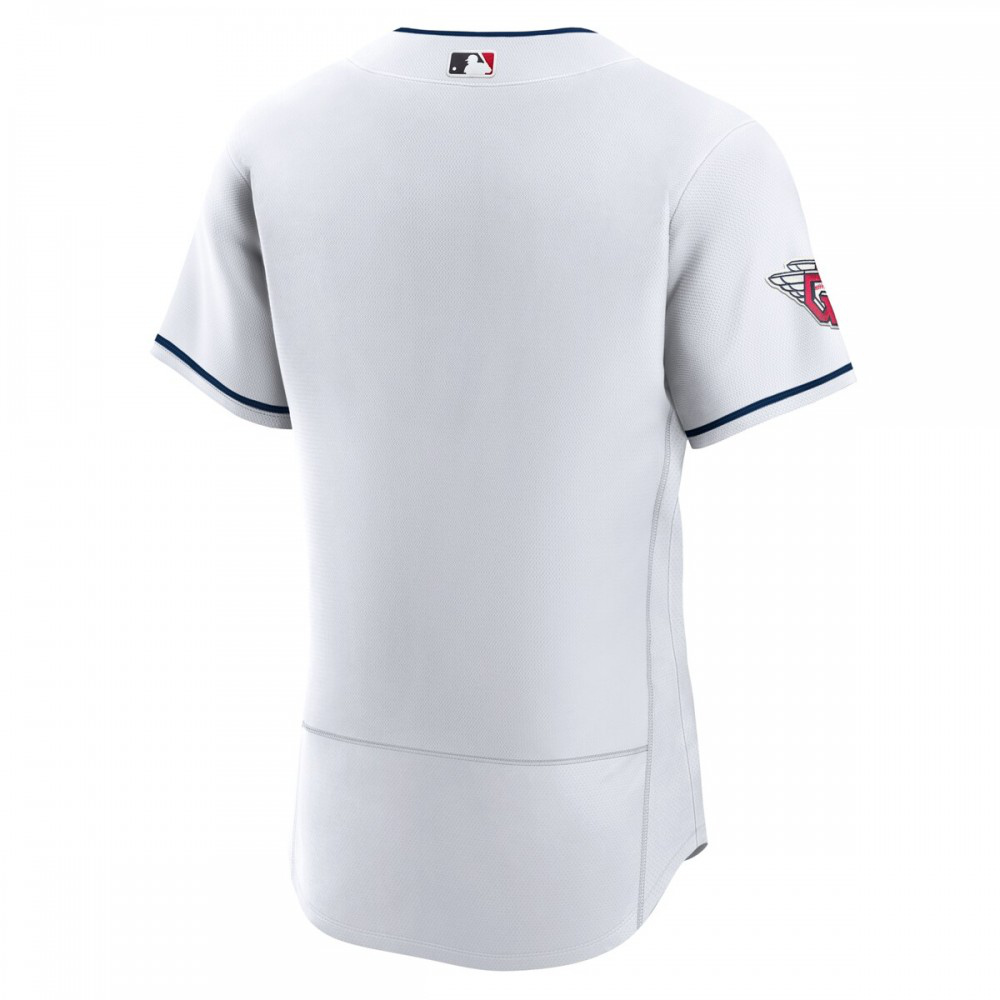 Cleveland Guardians Home Authentic Team Jersey - White-Pro Kit Vault | Brand New 26/27 Sports Jerseys