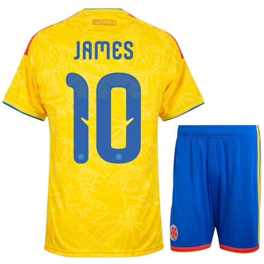 Colombia James Home Kids Kit Jersey 2026 2027-Pro Kit Vault | Brand New 26/27 Sports Jerseys