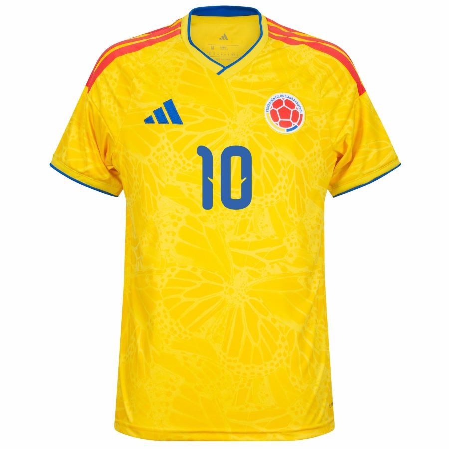 Colombia James Home Kids Kit Jersey 2026 2027-Pro Kit Vault | Brand New 26/27 Sports Jerseys