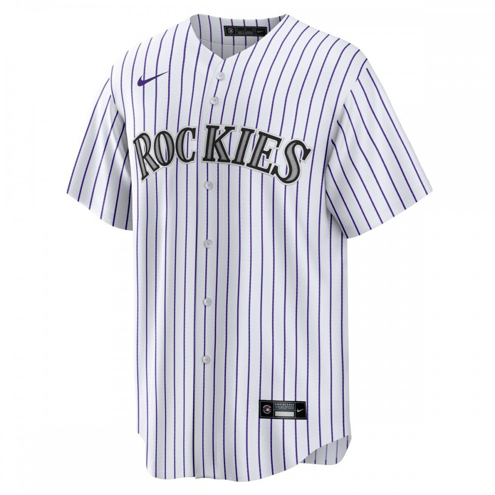 Colorado Rockies Home Blank Replica Jersey - White-Pro Kit Vault | Brand New 26/27 Sports Jerseys