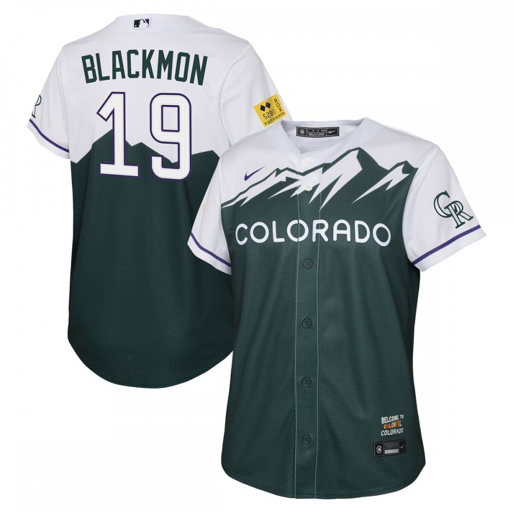 Charlie Blackmon Colorado Rockies Youth 2022 City Connect Replica Player Jersey - Green-Pro Kit Vault | Brand New 26/27 Sports Jerseys