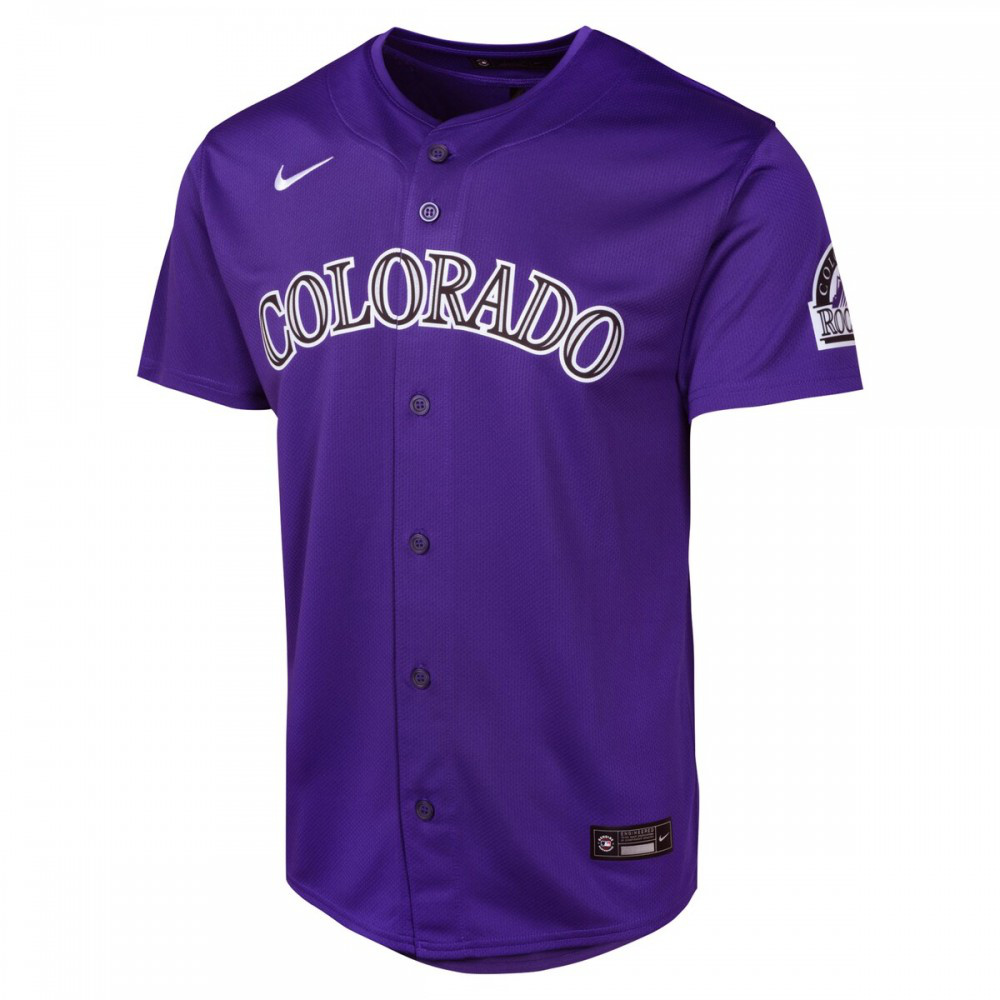 Colorado Rockies Youth Alternate Limited Jersey - Purple-Pro Kit Vault | Brand New 26/27 Sports Jerseys