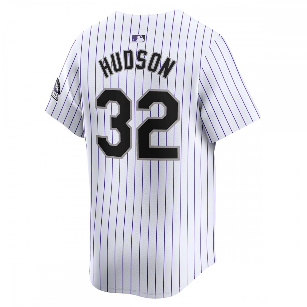 Dakota Hudson Colorado Rockies Home Limited Player Jersey - White-Pro Kit Vault | Brand New 26/27 Sports Jerseys