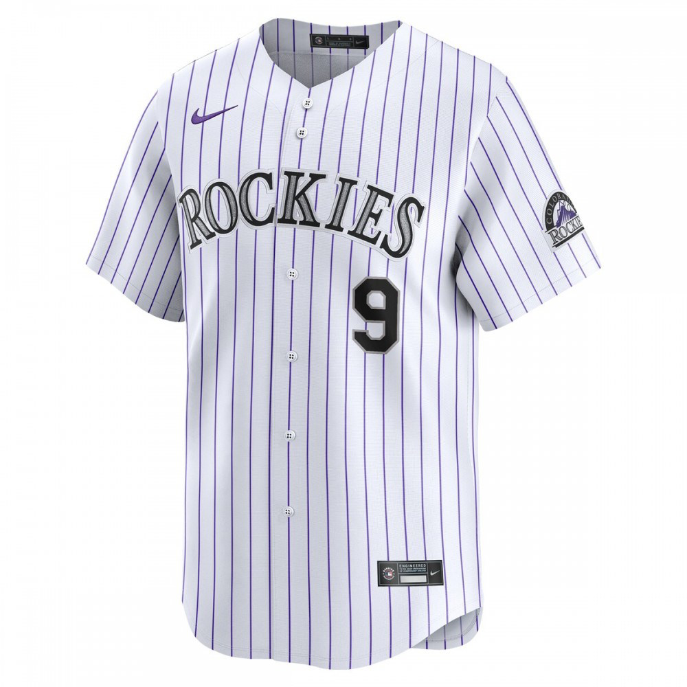 Brenton Doyle Colorado Rockies Home Limited Player Jersey - White-Pro Kit Vault | Brand New 26/27 Sports Jerseys