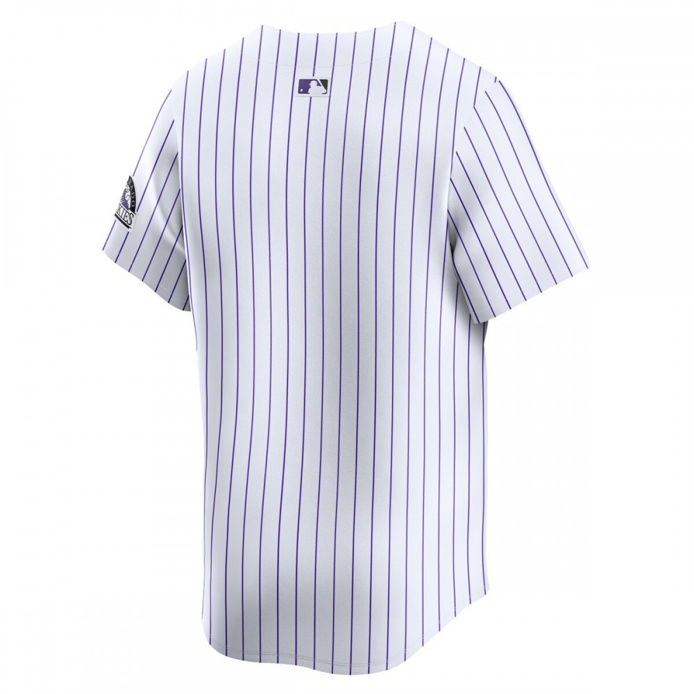 Colorado Rockies Youth Home Limited Jersey - White-Pro Kit Vault | Brand New 26/27 Sports Jerseys