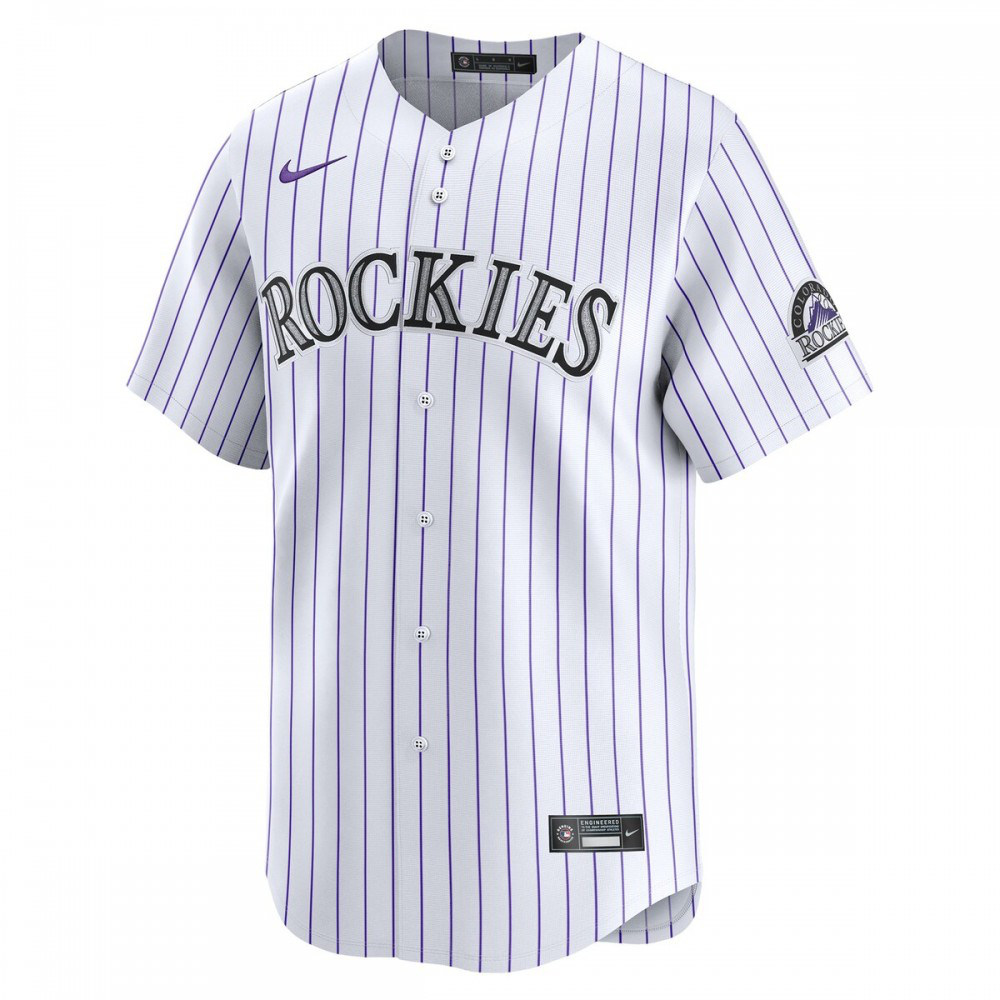 Colorado Rockies Home Limited Jersey - White-Pro Kit Vault | Brand New 26/27 Sports Jerseys