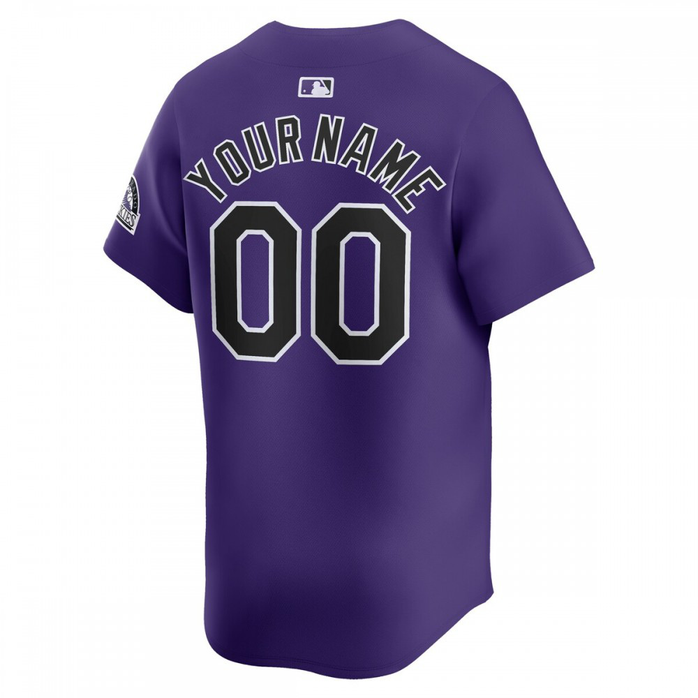 Colorado Rockies Alternate Limited Custom Jersey聽鈥?Purple-Pro Kit Vault | Brand New 26/27 Sports Jerseys