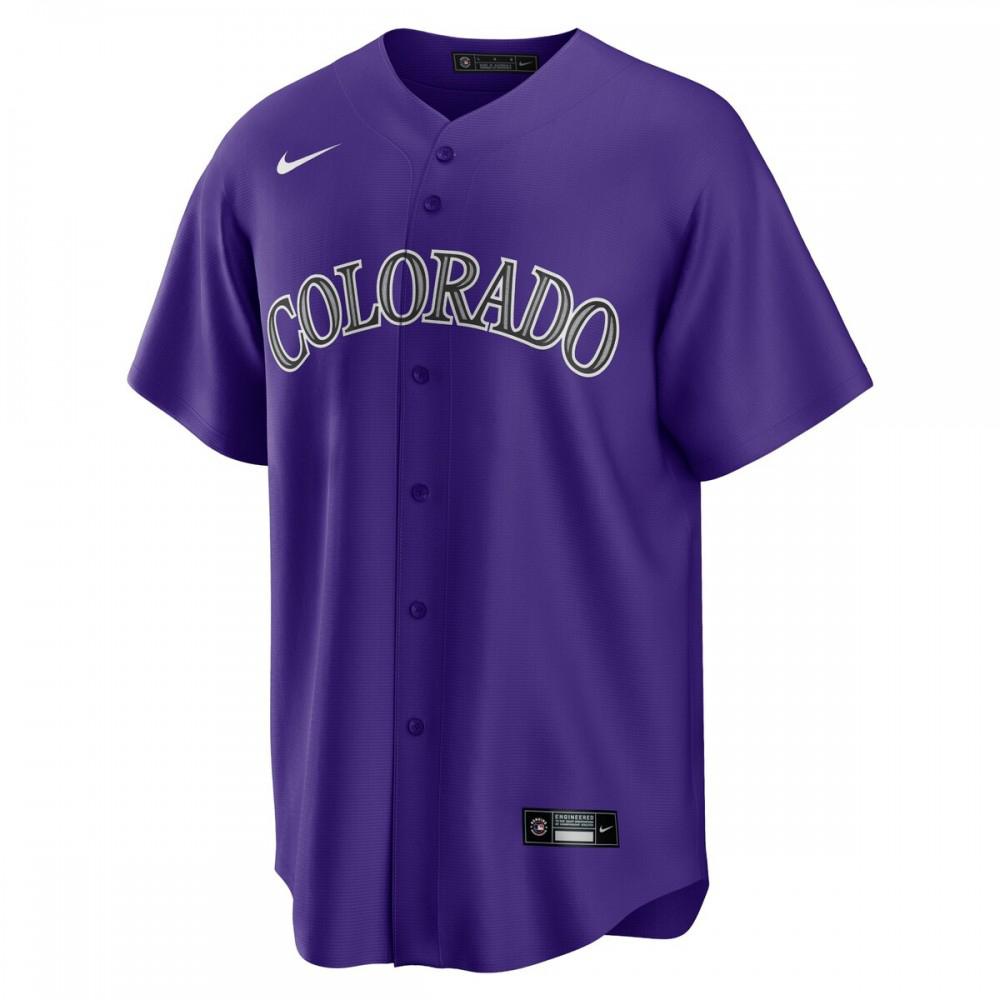 Kris Bryant Colorado Rockies Alternate Replica Player Jersey - Purple-Pro Kit Vault | Brand New 26/27 Sports Jerseys