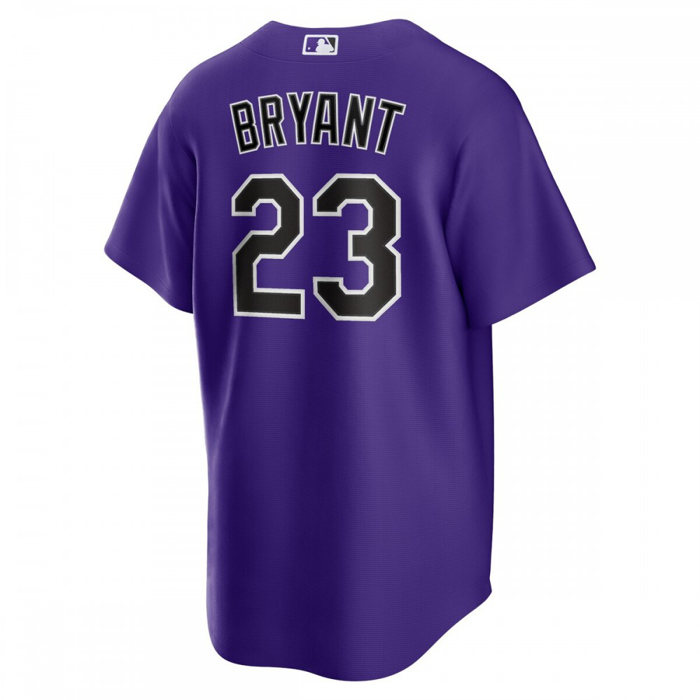 Kris Bryant Colorado Rockies Alternate Replica Player Jersey - Purple-Pro Kit Vault | Brand New 26/27 Sports Jerseys
