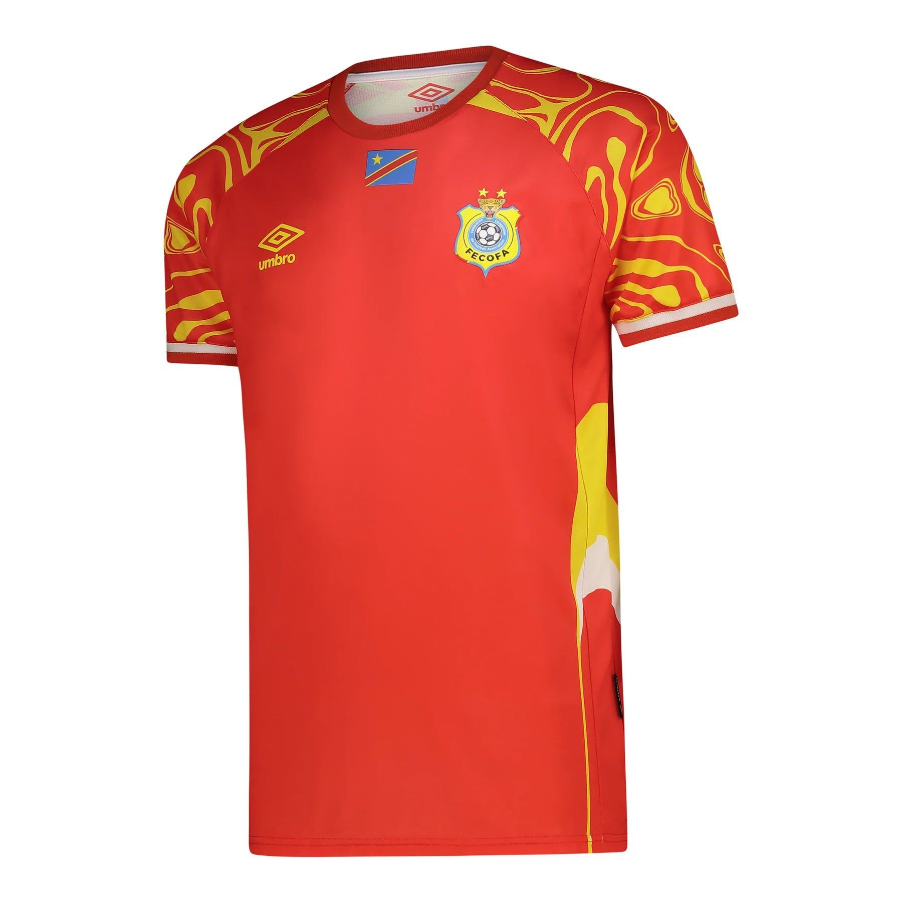 DR Congo 2025/2026 Third Jersey - Red-Pro Kit Vault | Brand New 26/27 Sports Jerseys