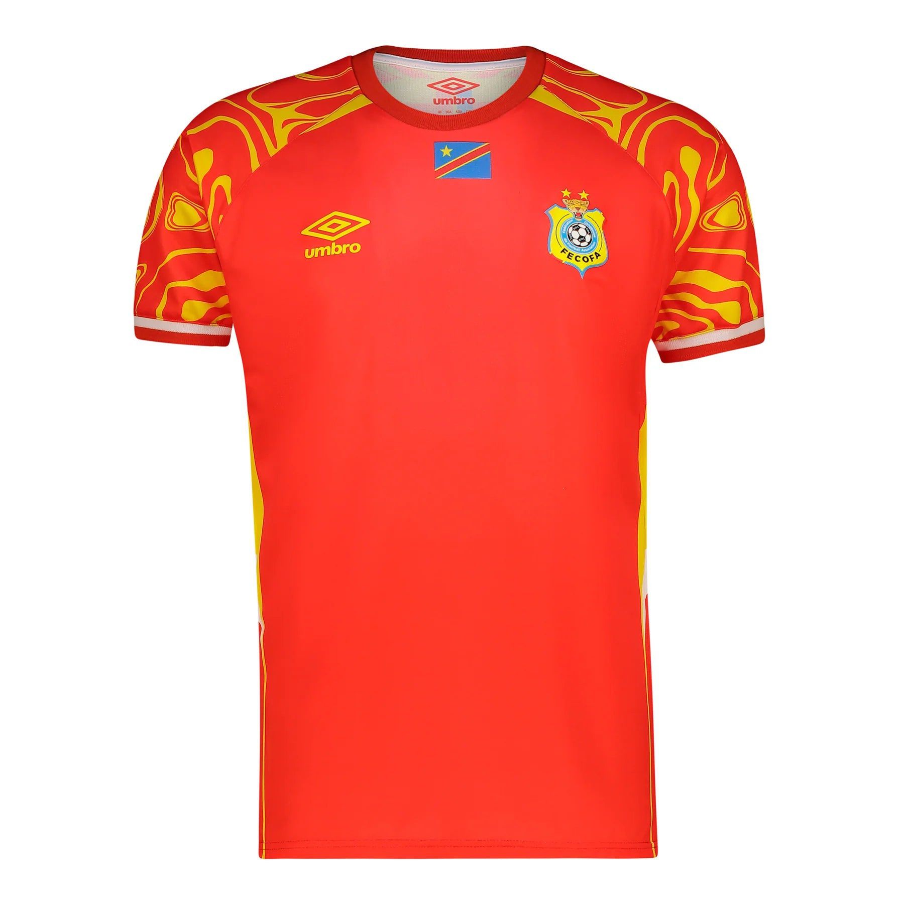 DR Congo 2025/2026 Third Jersey - Red-Pro Kit Vault | Brand New 26/27 Sports Jerseys