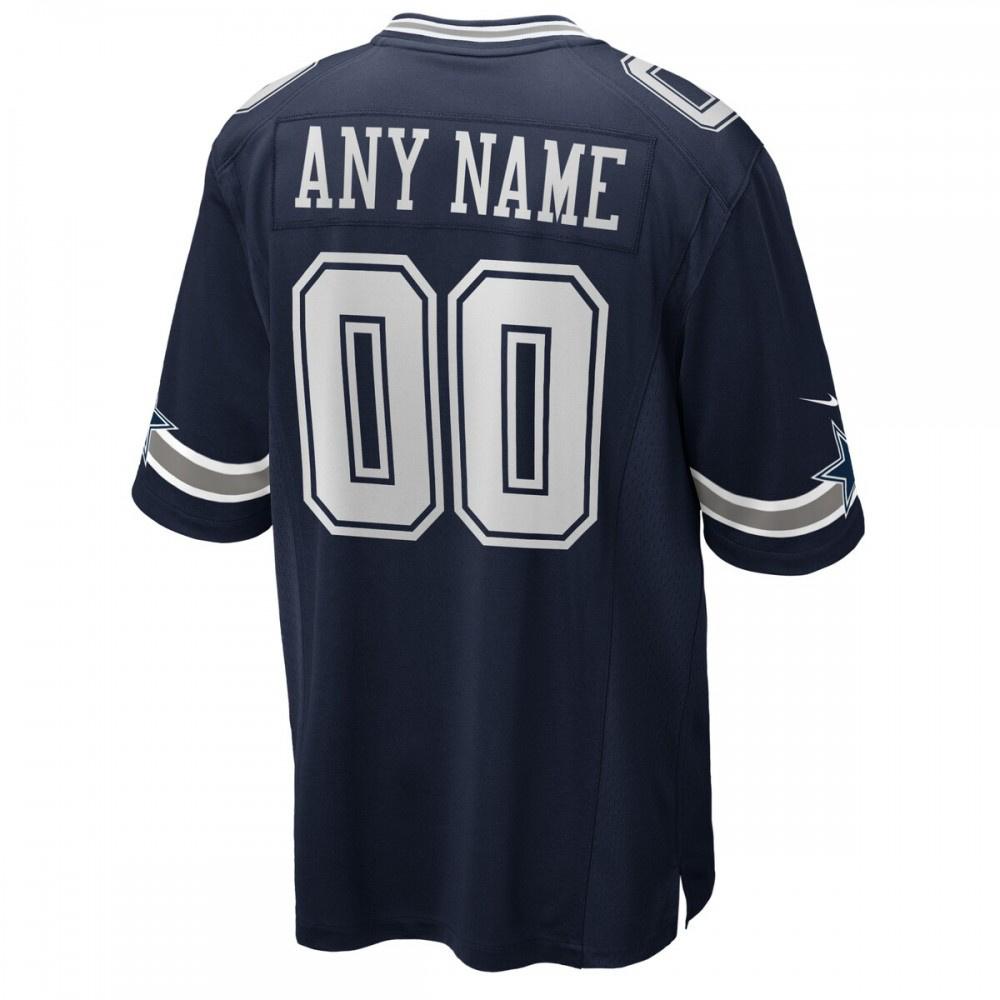 Dallas Cowboys Custom Game Jersey - Navy-Pro Kit Vault | Brand New 26/27 Sports Jerseys