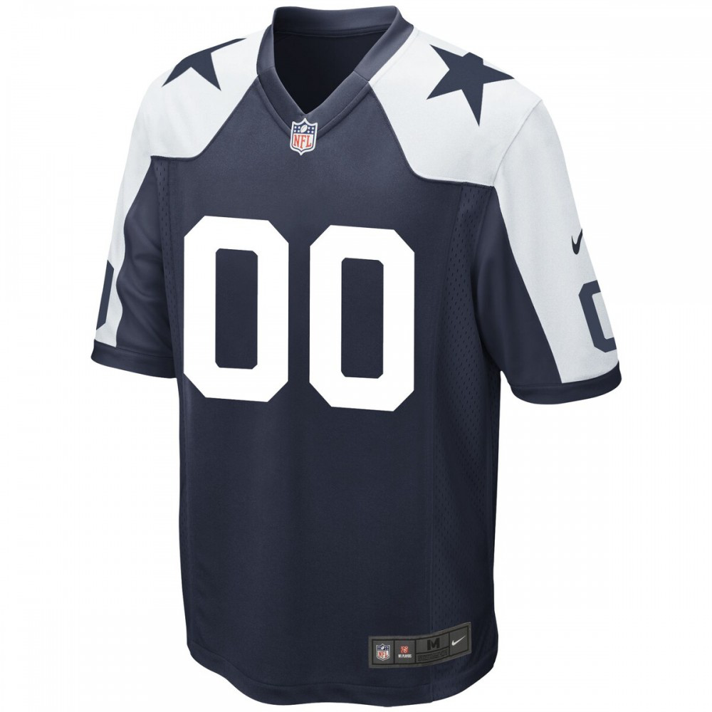 Dallas Cowboys Alternate Custom Game Jersey - Navy-Pro Kit Vault | Brand New 26/27 Sports Jerseys