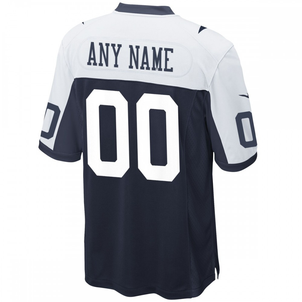 Dallas Cowboys Alternate Custom Game Jersey - Navy-Pro Kit Vault | Brand New 26/27 Sports Jerseys