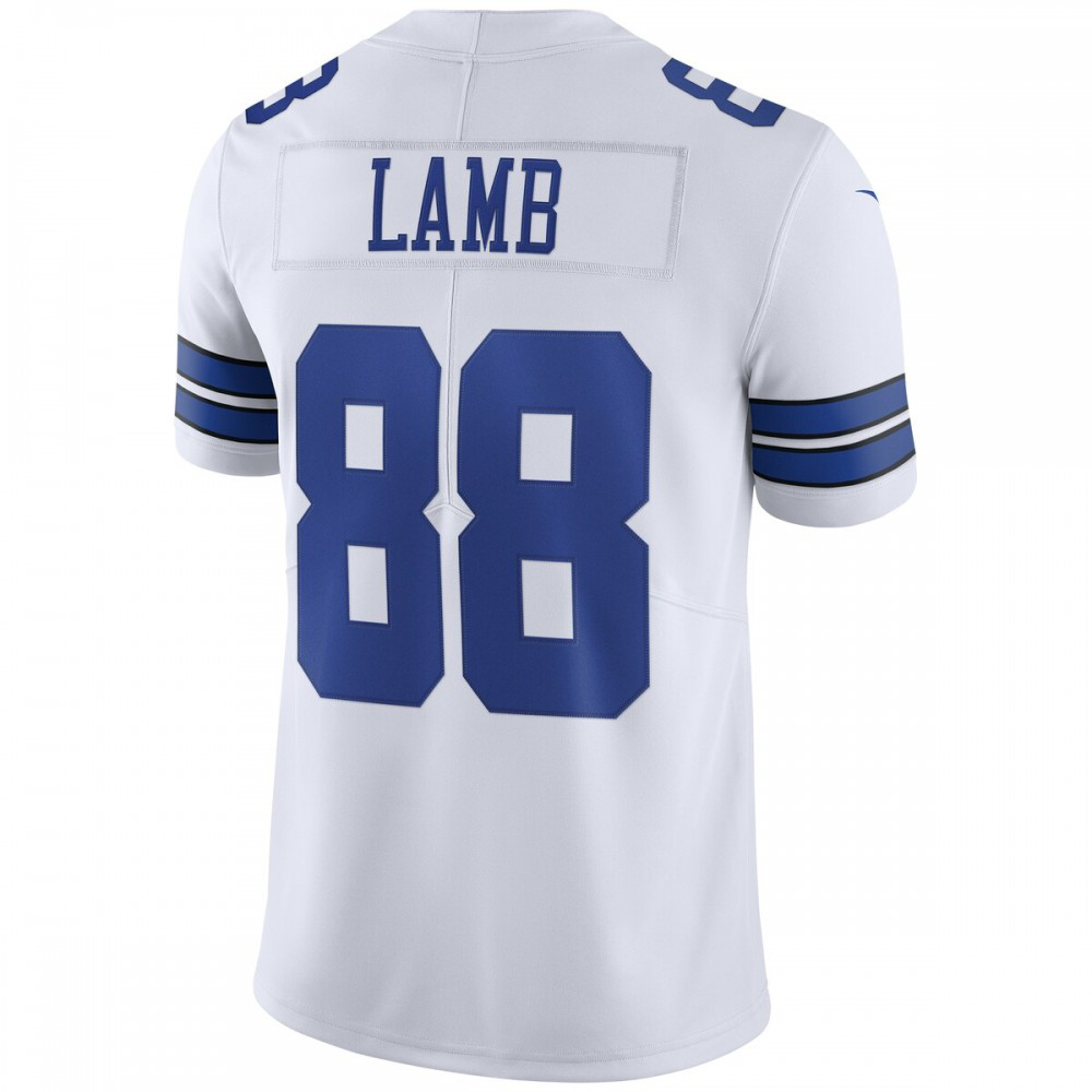 CeeDee Lamb Dallas Cowboys Vapor Limited Jersey - White-Pro Kit Vault | Brand New 26/27 Sports Jerseys