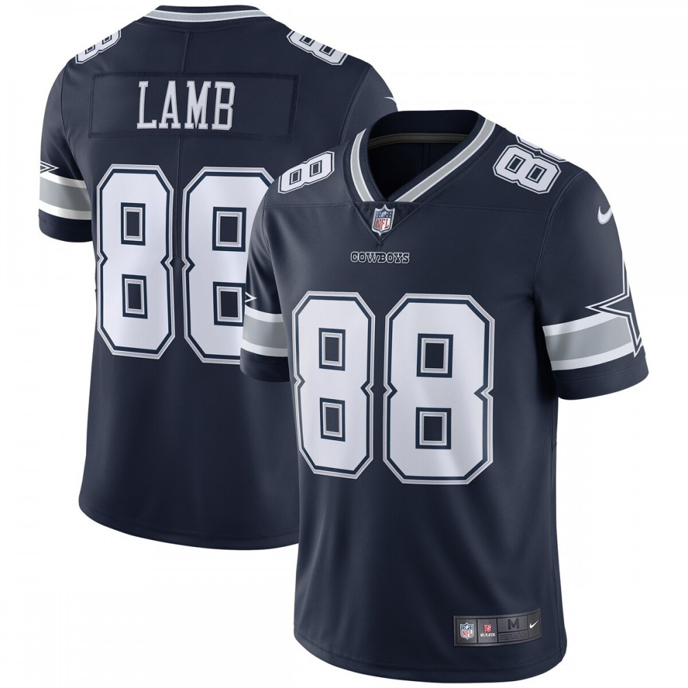 CeeDee Lamb Dallas Cowboys Vapor Limited Jersey - Navy-Pro Kit Vault | Brand New 26/27 Sports Jerseys