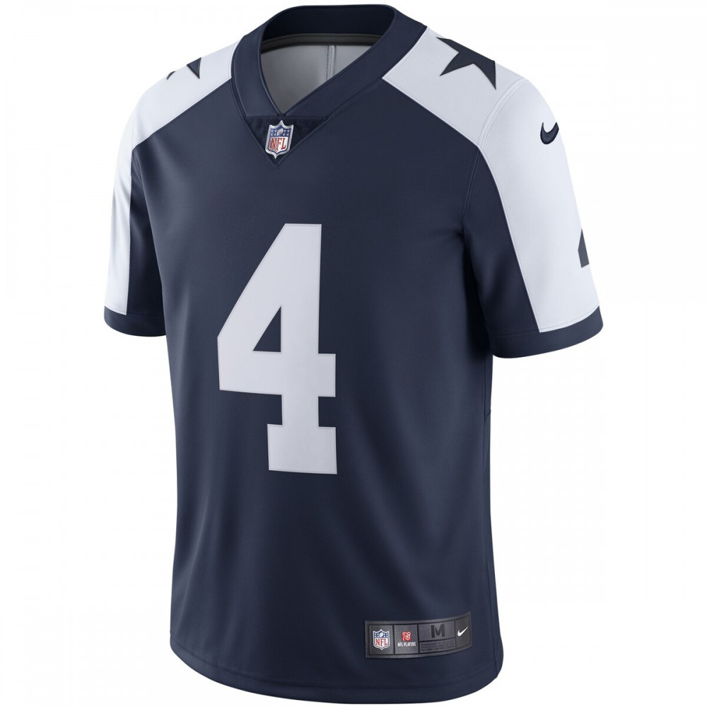 Dak Prescott Dallas Cowboys Alternate Vapor Limited Jersey - Navy-Pro Kit Vault | Brand New 26/27 Sports Jerseys